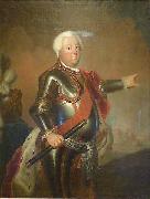 antoine pesne Portrait of Frederick William I of Prussia oil painting artist